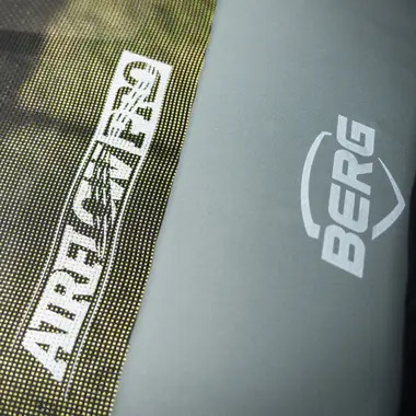 BERG Trampolin Ultim Champion Regular Eco AirFlow Pro Sprungtuch nachhaltig