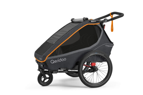 Qeridoo Kidgoo 2 Fidlock Edition 2024 - Fahrradanhänger Zweisitzer